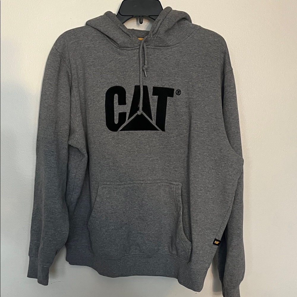 CAT Men's Charcoal Hoodie